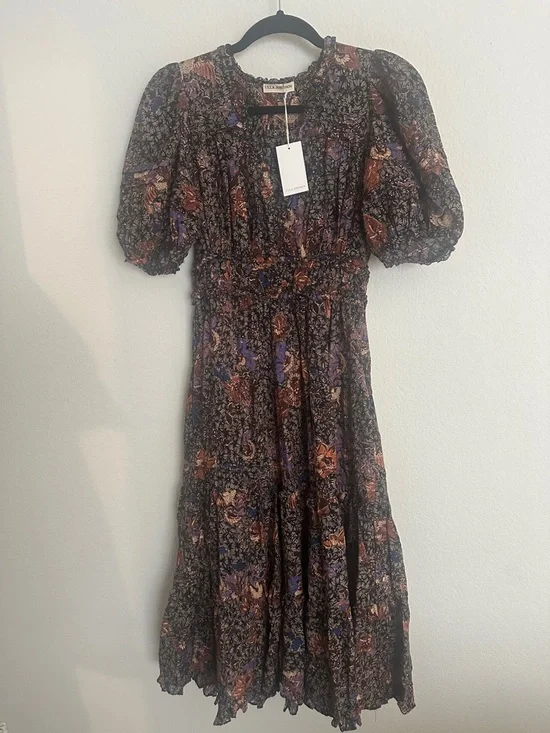 NWT ULLA JOHNSON Virginia dress 2 $595 - Picture 2 of 11